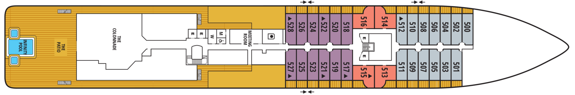 Deck 5 plan